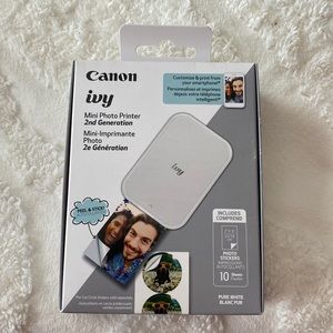 Canon ivy mini photo printer 2nd generation